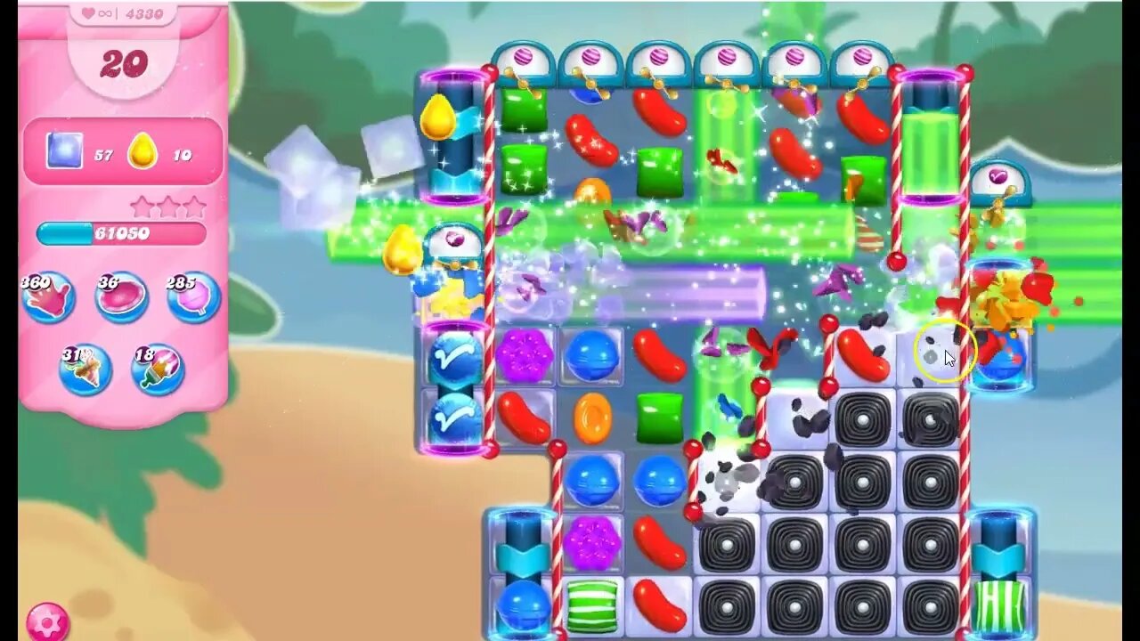 Candy Crush Level 4330 Talkthrough, 35 Moves 0 Boosters