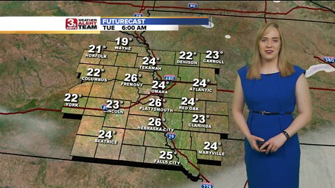 Audra's Tuesday Forecast