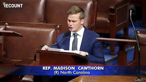 Madison Cawthorn's Loser Farewell Speech: "Soft Metrosexuals"