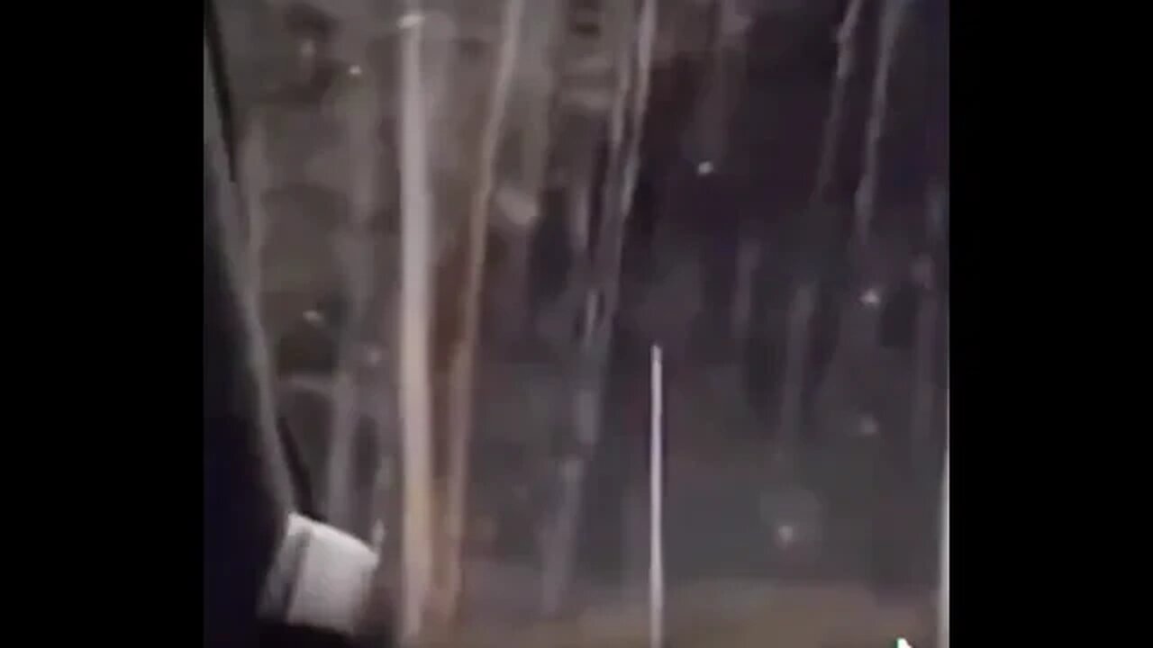 This was recorded in a rest stop.