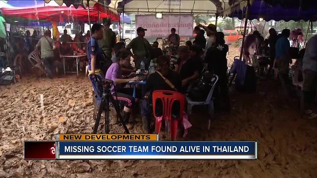 Soccer team found alive after 9 days trapped in cave in Thailand