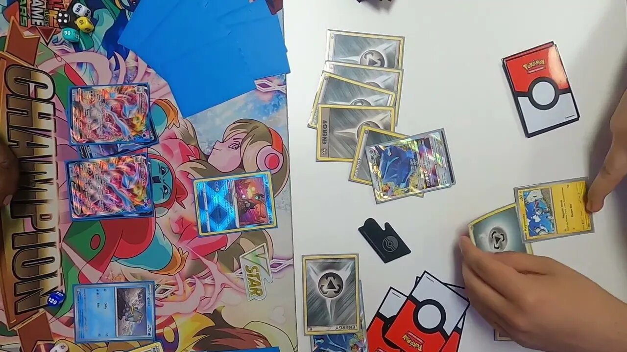 Kyurem VMAX/Baxcailbur vs Dialga VStar at @pocketsloths7162 | Pokemon TCG