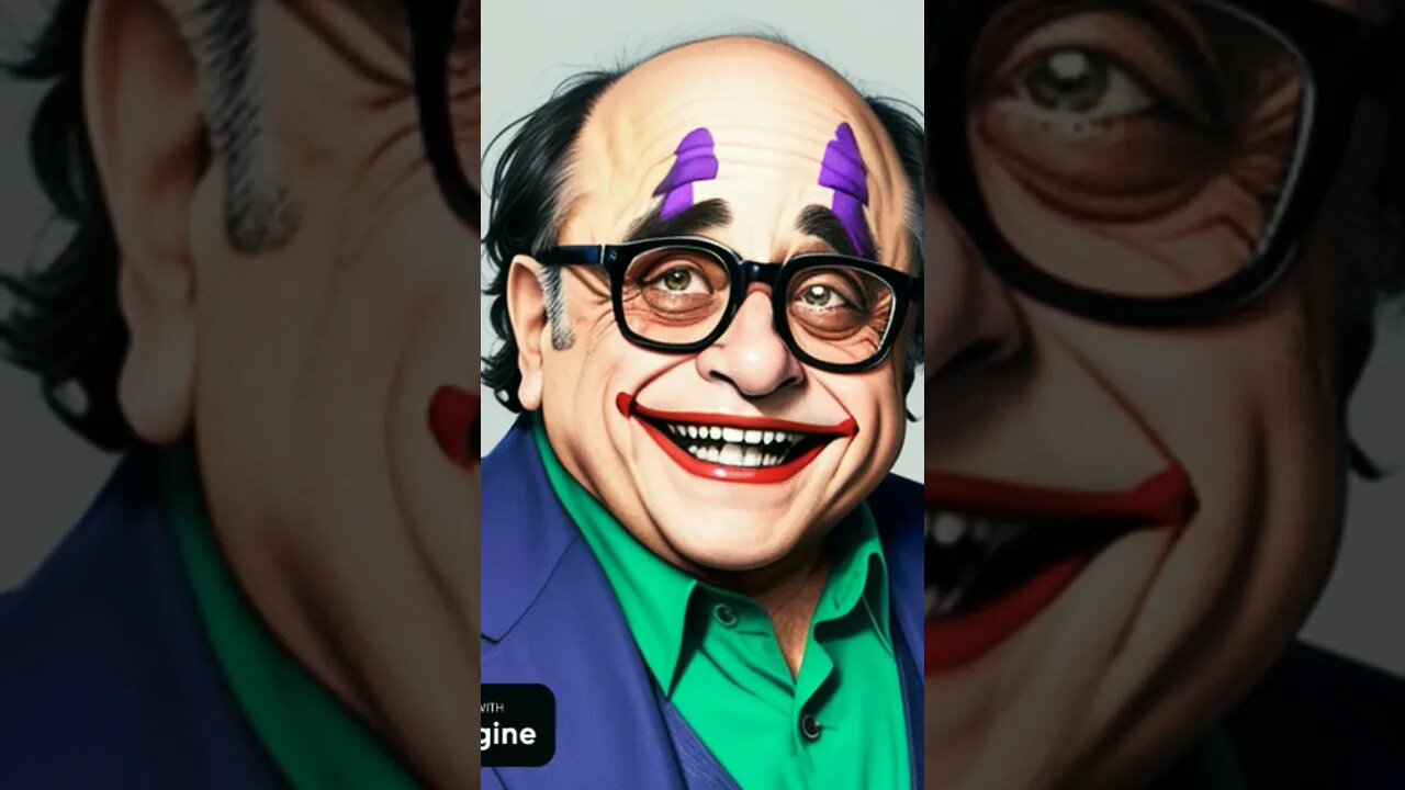 this AI interpretation of Danny DeVito as the joker makes me feel strange