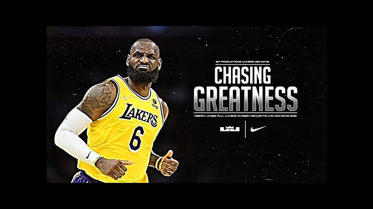 CHASING GREATNESS: "The LeBron James Story" - a documentary on the career of the basketball legend.