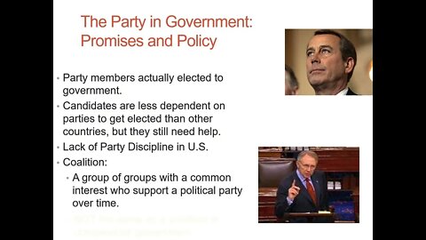 AP US Government Chapter 12: Political Parties