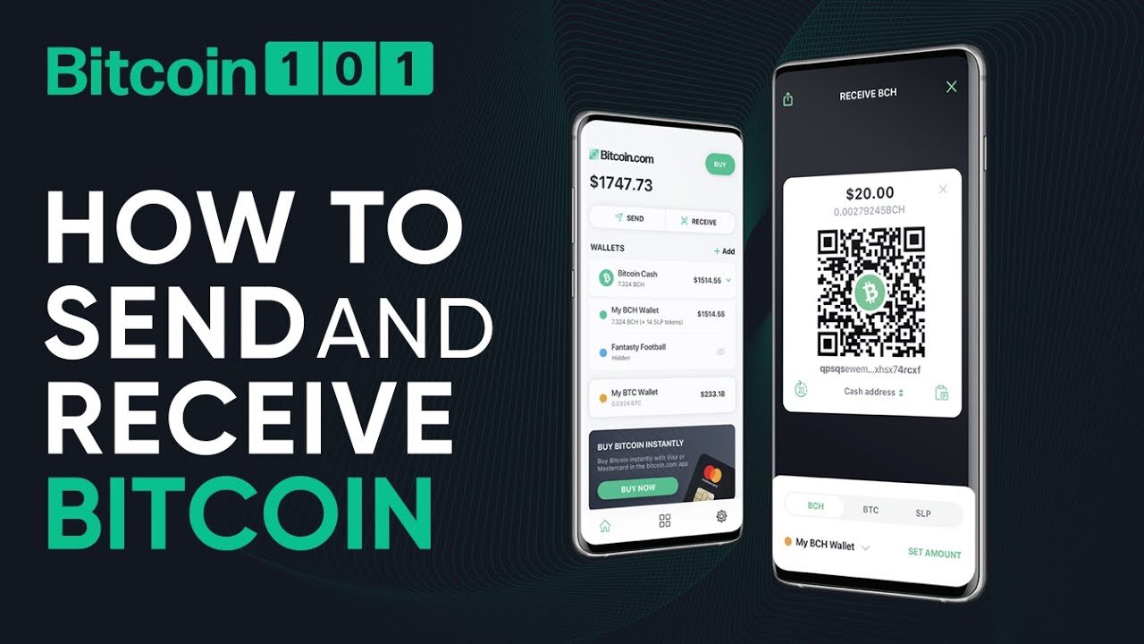 How to send and receive Bitcoin - Bitcoin 101