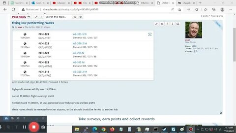 Airline Manager 4 Low Performing Routes