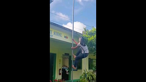 Teacher Climb in the Flag poll