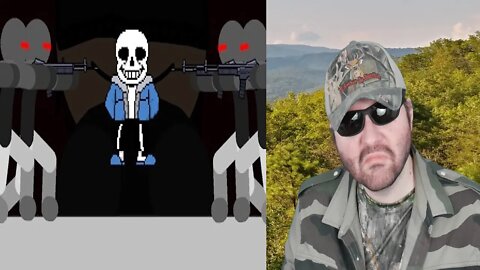 Sans VS Bandits - Undertale Animation (Megatale Part-3) REACTION!!! (BBT)