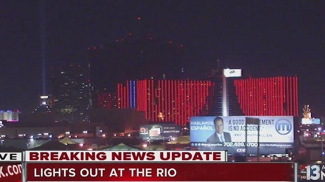 Guests in 400 rooms moved after fire at Rio Las Vegas