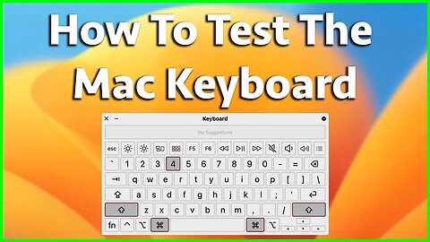 How To Test Your Mac Keyboard For Broken Keys