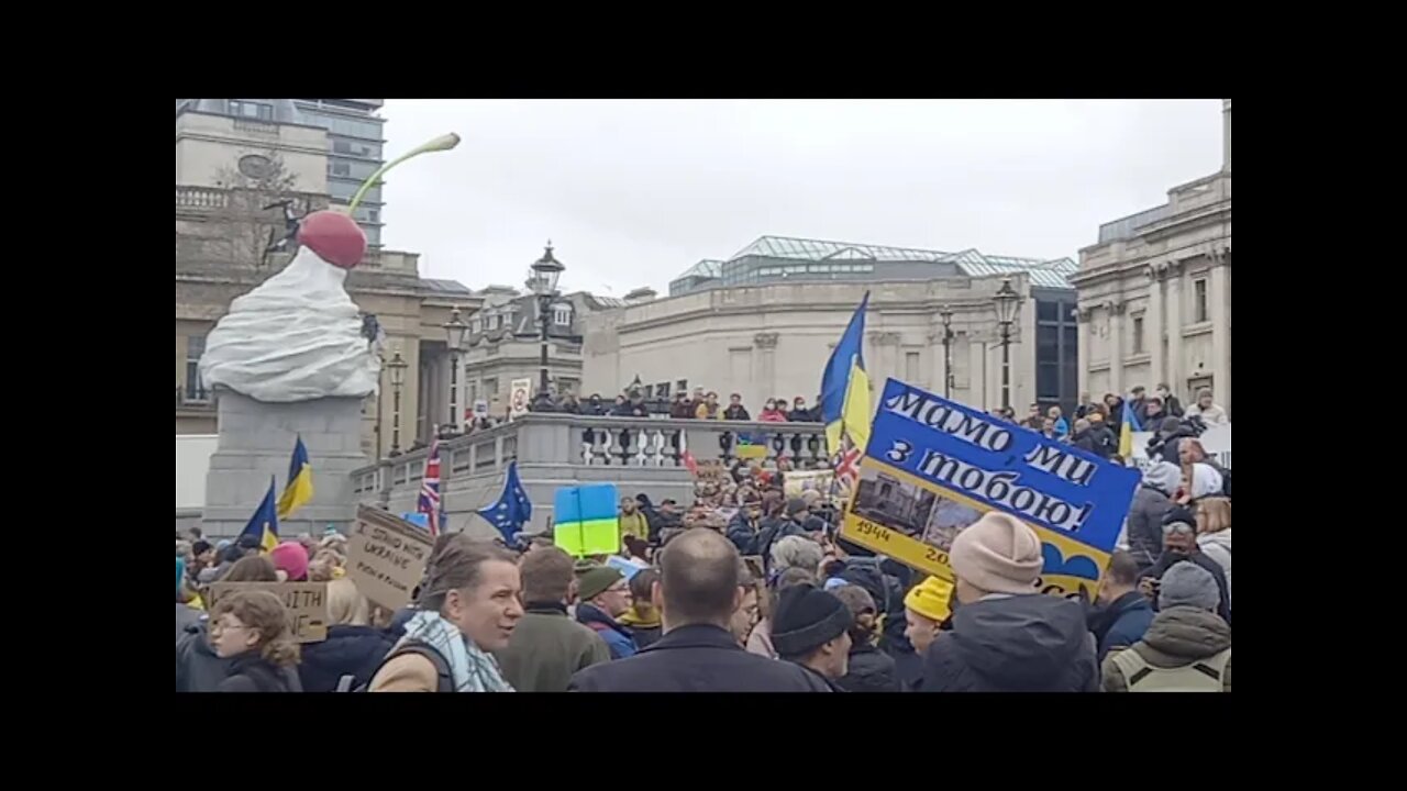 LONDON LIVE UKRAINE PROTEST #UKRAINE