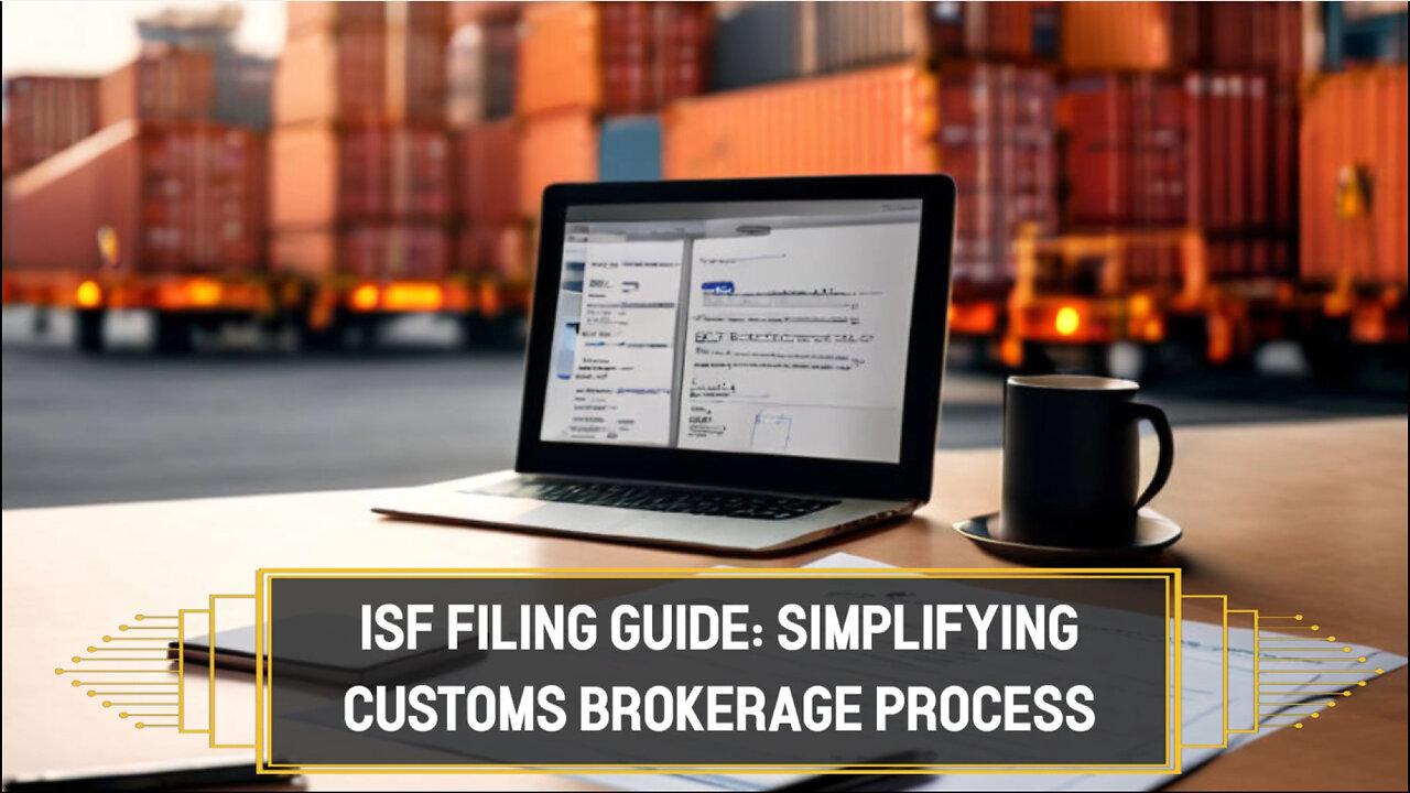 Mastering the Importer Security Filing: A Guide for First-Time Importers