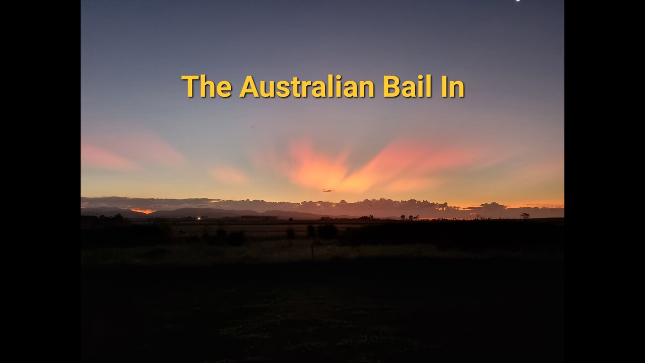 The Australian Bail In