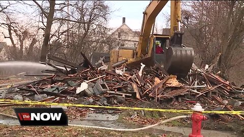 VIDEO: Home demolished where Alianna DeFreeze was murdered