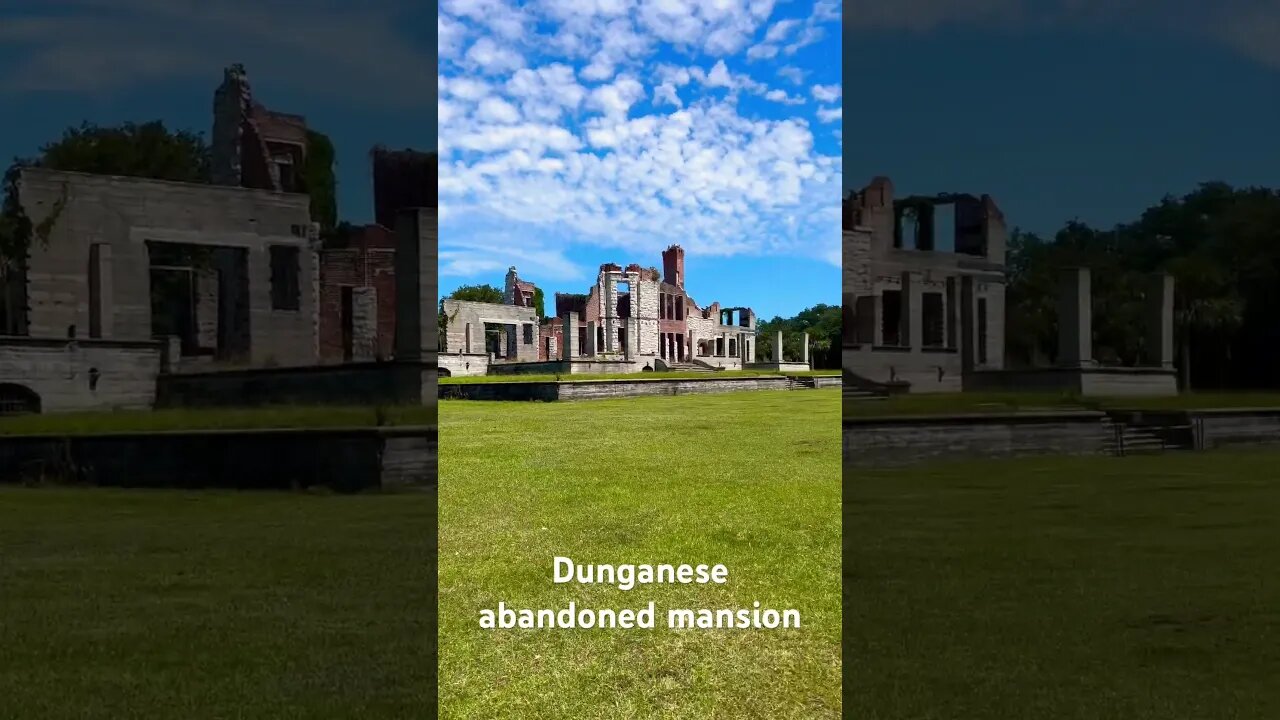 Dunganese abandoned mansion on Cumberland island. #history #travel #wildhorses #horses #adventure