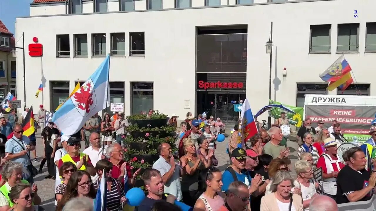 Malchin - Stefan (alias Zorro - Napoleon) mit einem Gedicht 18-06-2023