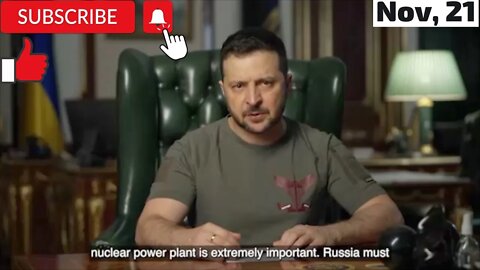 Vladimir Zelensky Explanations November 21, 2022 (Subtitle)