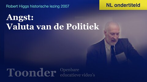 Angst: Valuta van de Politiek.