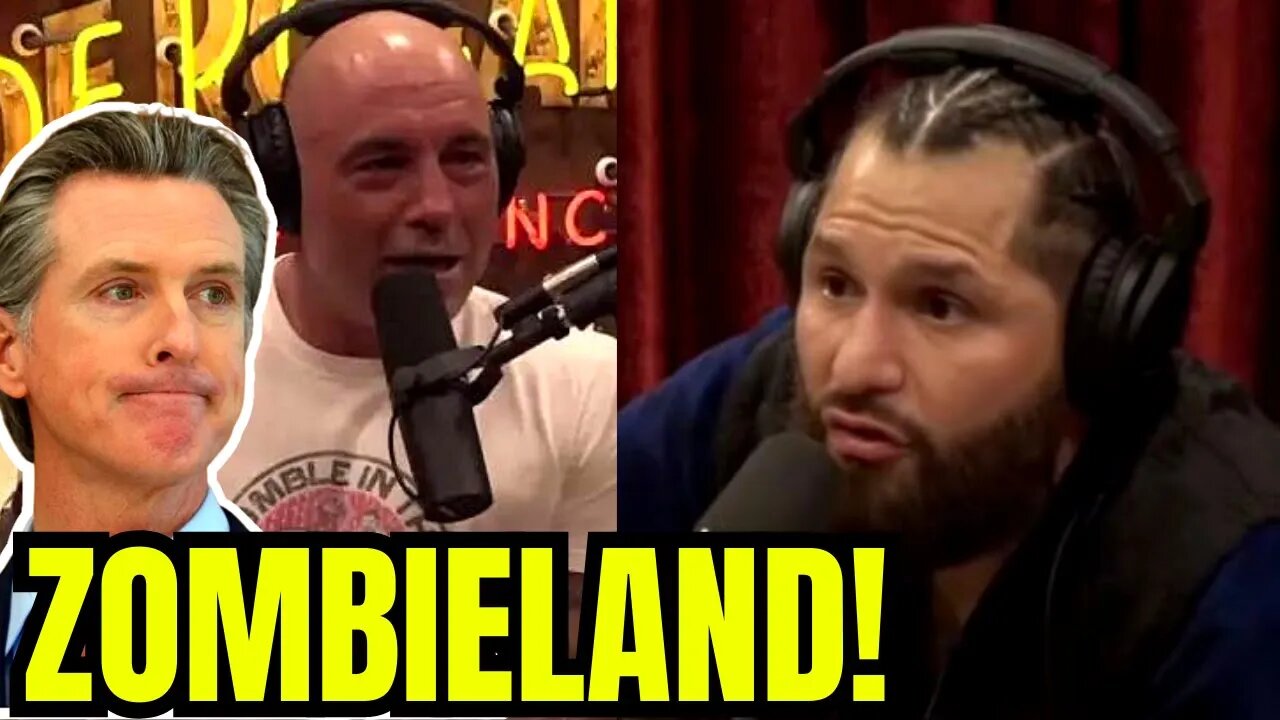 UFC Star Jorge Masvidal & Joe Rogan CRUSH Gavin Newsom's California & His Liberal Policies!