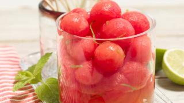 Spiked Watermelon Balls