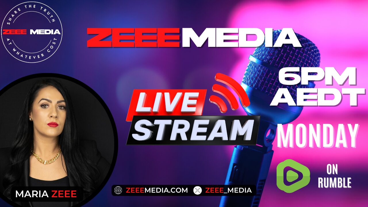 Maria Zeee LIVE @ 6PM AEDT Monday! What the HECK Just Happened in Melbourne?!