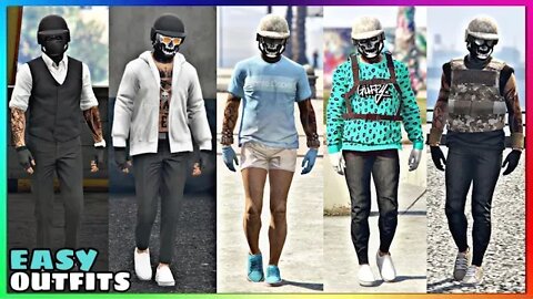 Top 5 Easy To Make Male Beach Outfits #6 (GTA Online)