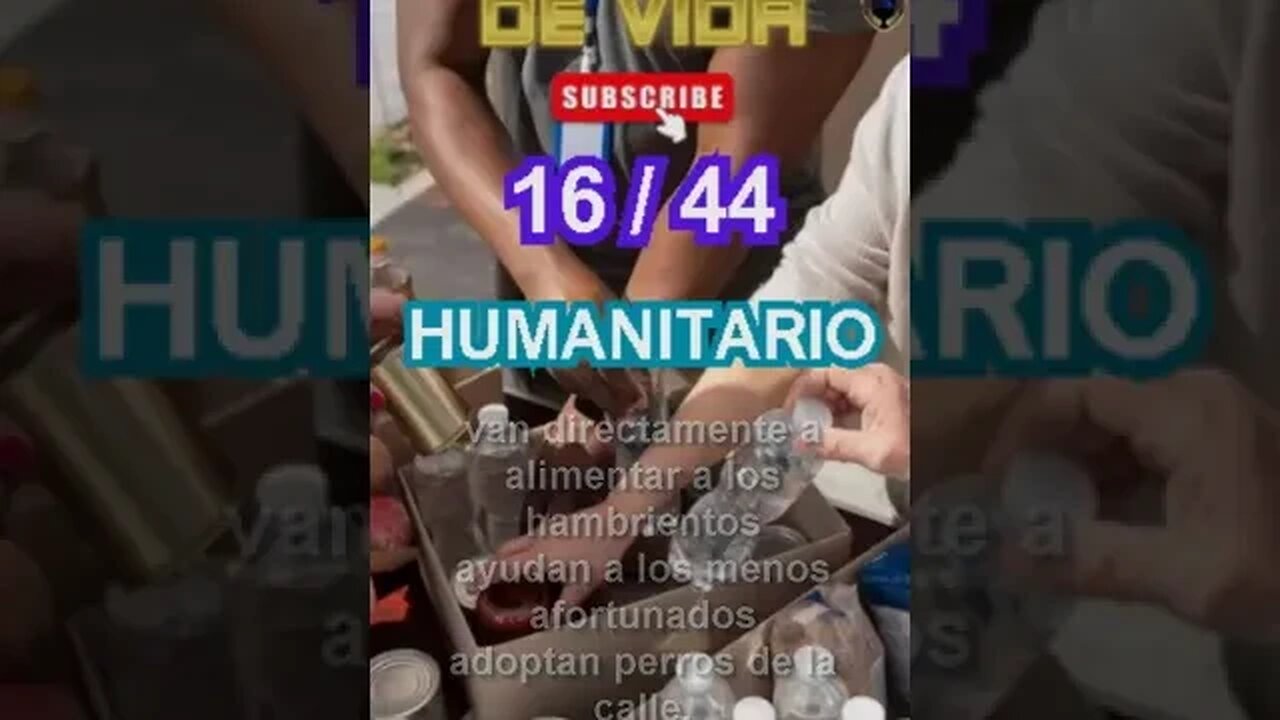 Destino de vida 16 - 44 Humanitario