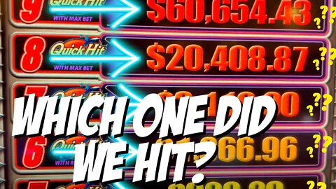 All MAX Bets on Quick Hit Platinum!