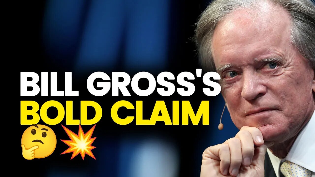 📉 Economic Alarm: Bill Gross Predicts Slump due to Overpriced Stocks & Bonds