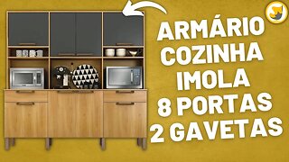 Armário de Cozinha Imola 8 Portas 2 Gavetas