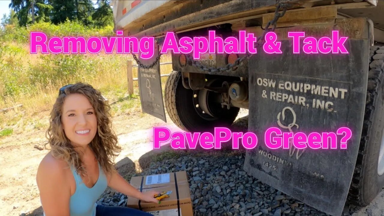 Paving Sucks!!! Asphalt & Tack on EVERYTHING!!! Can get it off??!!@pavepro_asphaltsolvent