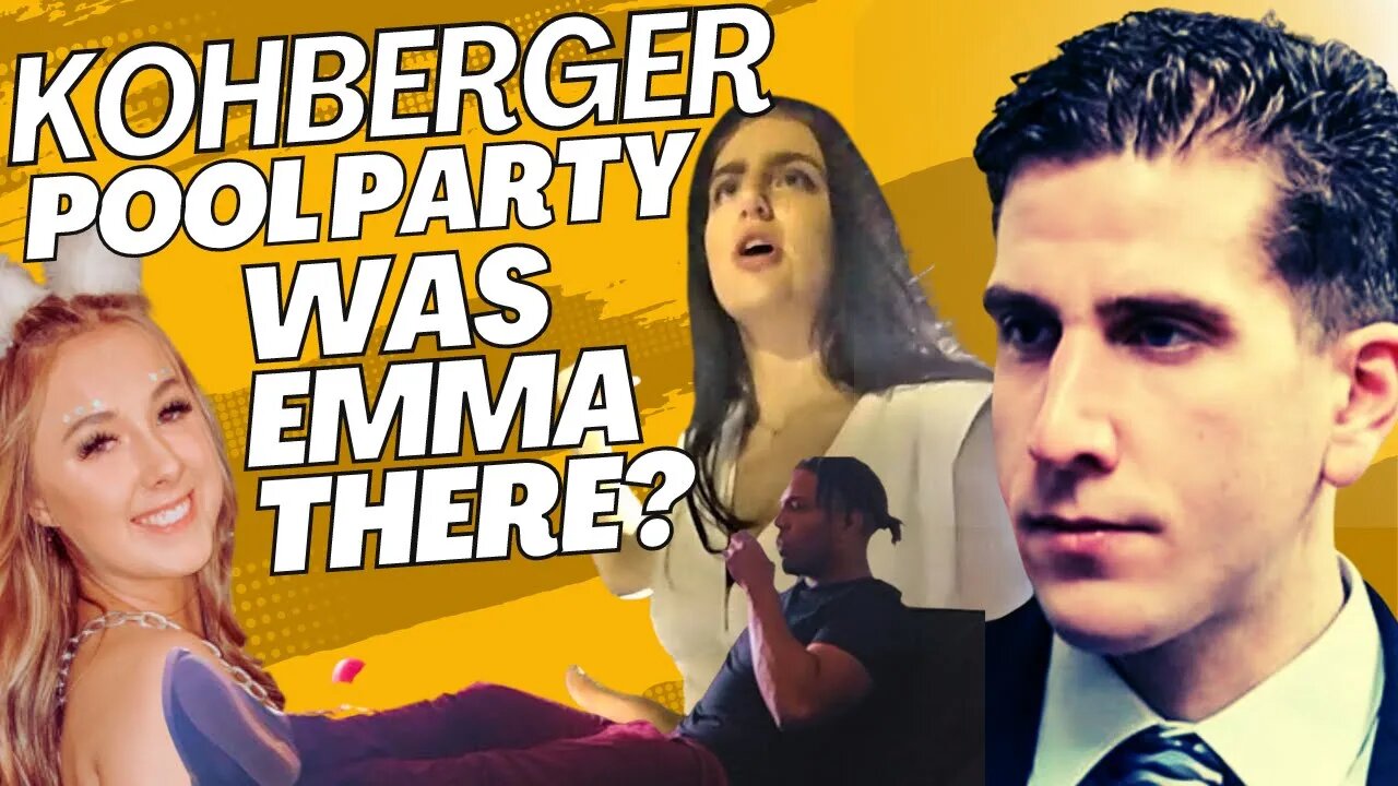 Did Bryan Kohberger Meet Emma Bailey At The Grove Pool Party? Howard Blum Eyes Of A Killer Pt 3