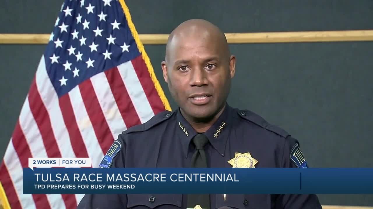 Tulsa police prepare for President Biden's visit amid thousands in town for Race Massacre Centennial