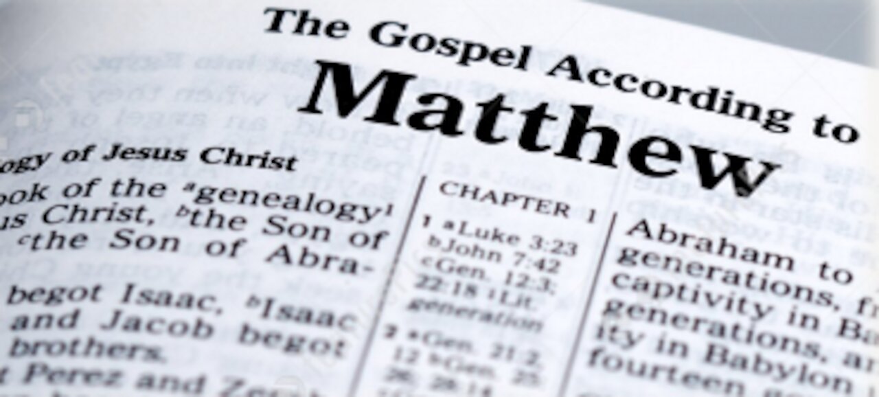 The Gospel According to Matthew Chapter 3