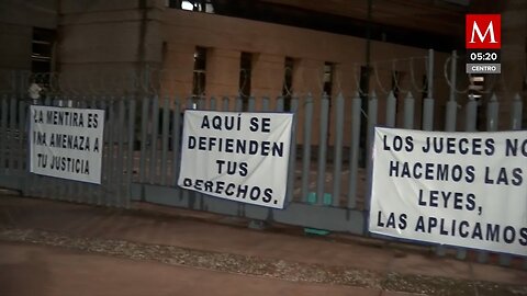 Trabajadores del Poder Judicial inician paro de labores en protesta por la reforma