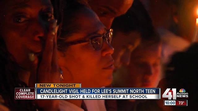 Family, friends honor Lee's Summit teen at vigil