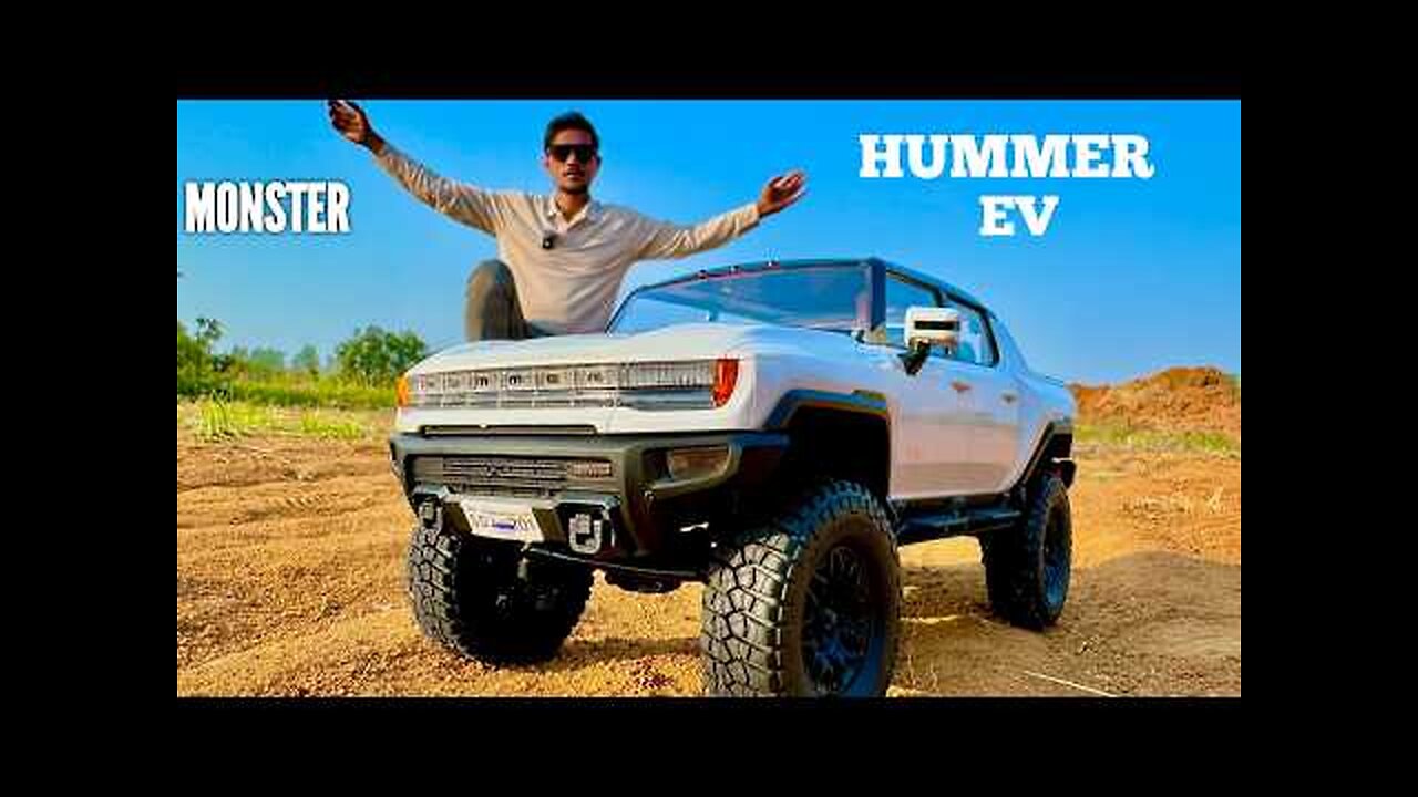 RC New 2024 Hummer EV Electric Beast Car Unboxing & Testing - Chatpat toy TV