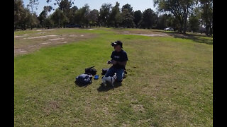 Flying DJI FPV at El Dorado Park, Long Beach CA