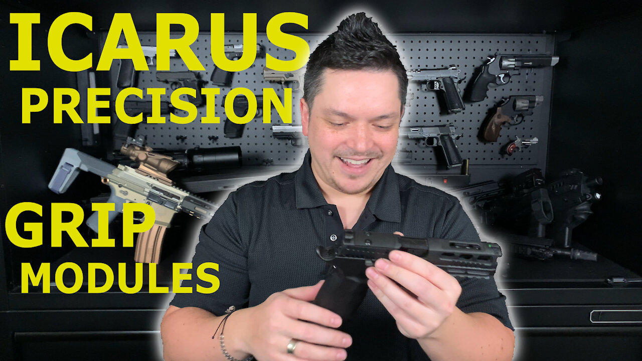 Icarus Precision Grip Modules: ACE 365 XL PMM Pro & ACE 320 Pro Competition- Concealed Carry Channel