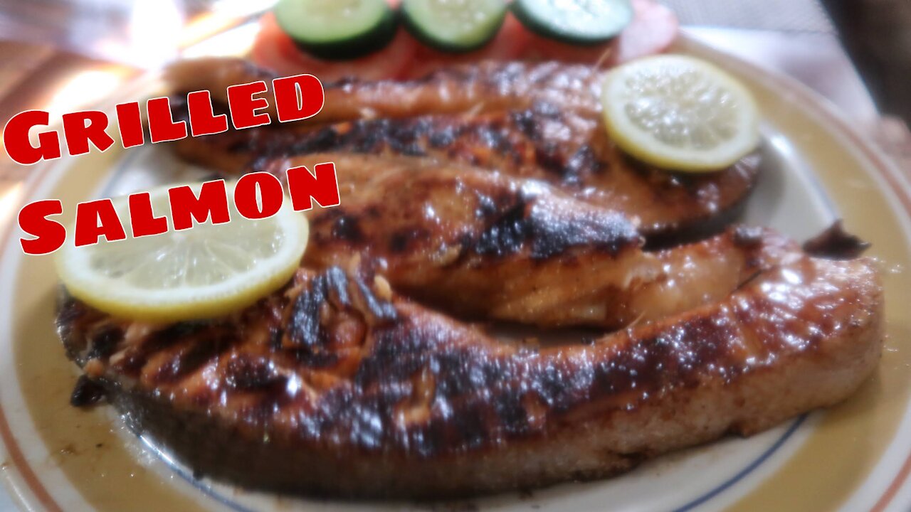 Grilled Maple Salmon