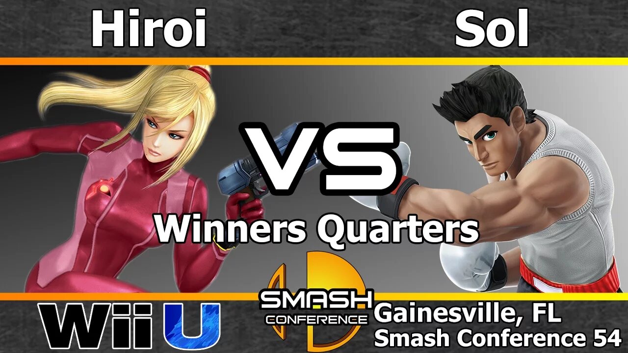 Hiroi (ZSS & Peach) vs. Noble|Sol (Little Mac) - Winner Quarters - SC54