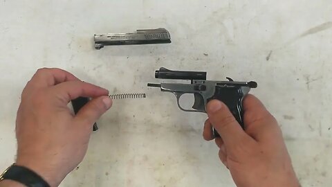 How to Disassemble the Tanfoglio GT27, .25 Auto (6,35x16 mmSR/6,35 mm Browning)