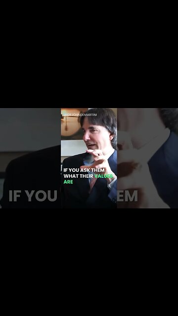 What Are Your Values? | Dr John Demartini #shorts
