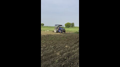 Farmtrac Tractor in field