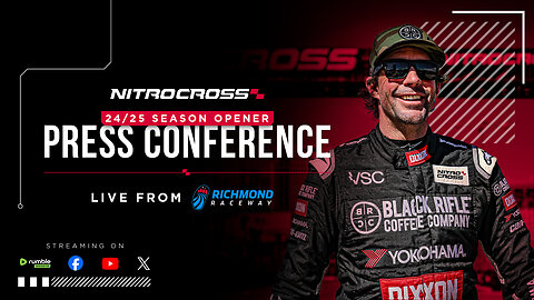 Nitrocross 24-25 Season Opener Press Conference | Richmond Raceway