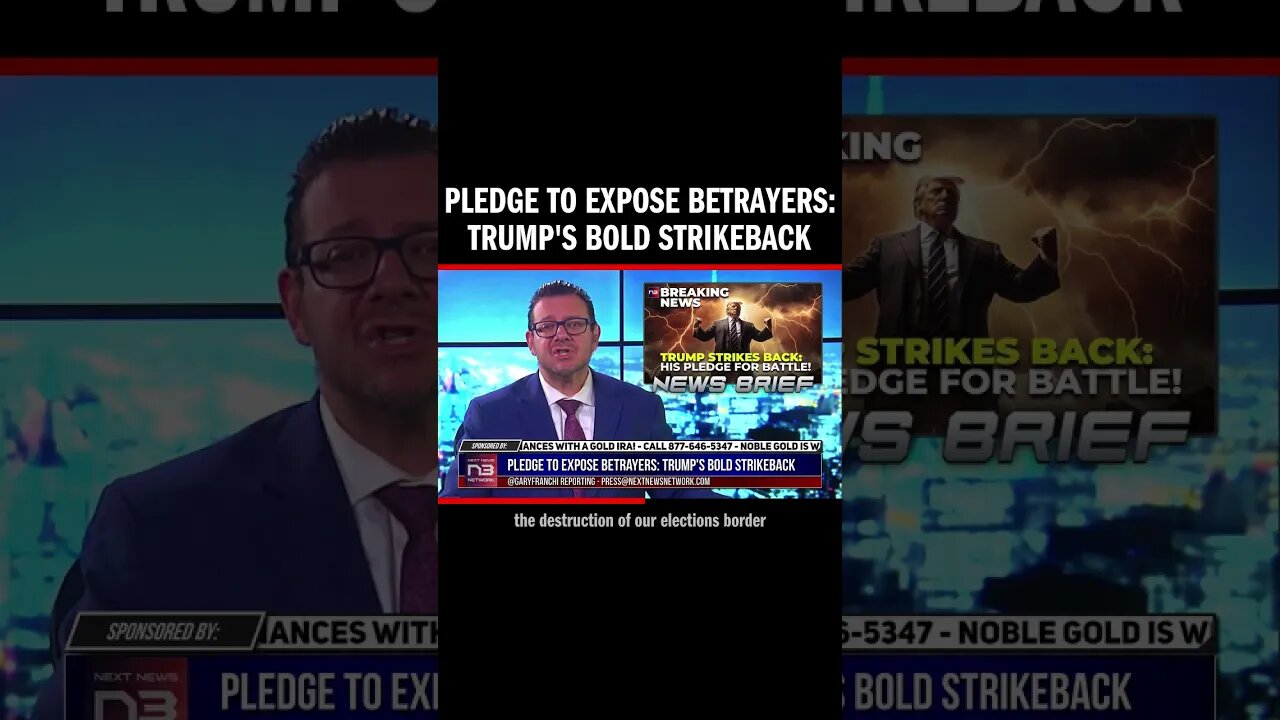 Pledge to Expose Betrayers: Trump's Bold Strikeback