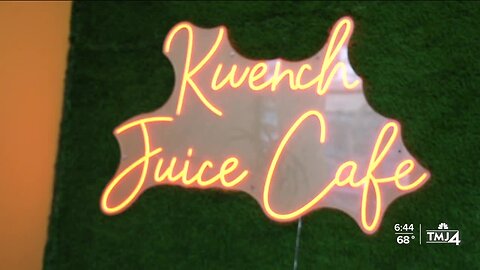 We're Open: Kwench Juice Cafe