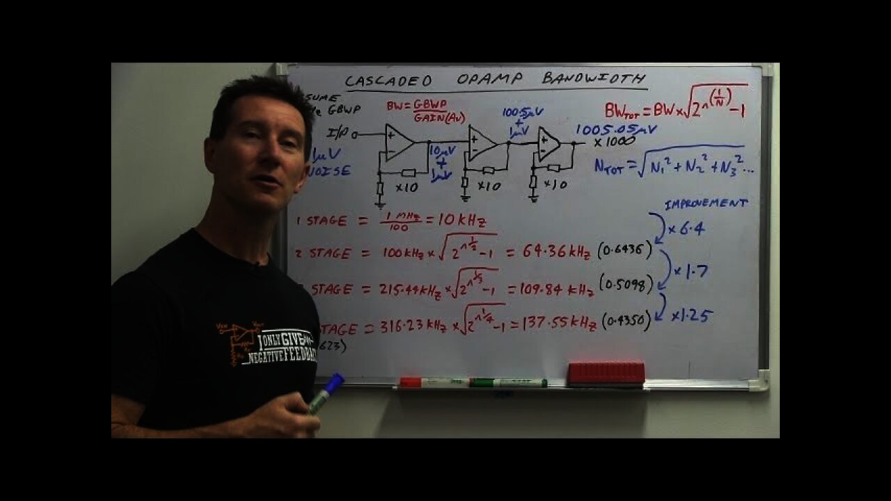 EEVblog #572 - Cascading Opamps For Increased Bandwidth