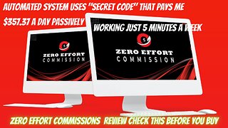 Zero Effort Commissions Review Check This Before You Buy